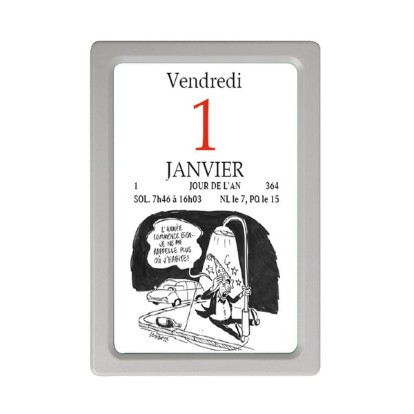 EXA Bloc Éphéméride Comique 65x97-Agenda-Exacompta-Papeterie du Dôme