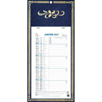 EXA Calendrier Mensuel Support Skytos 19x41-Calendrier-Exacompta-Papeterie du Dôme