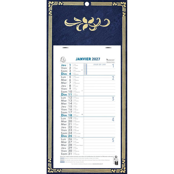 EXA Calendrier Mensuel Support Skytos 19x41-Calendrier-Exacompta-Papeterie du Dôme