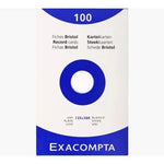 EXA Étui 100 Bristol 125x200-Bristol-Exacompta-Uni-Papeterie du Dôme