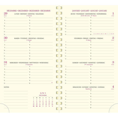 EXA Recharge Agenda Eurotime 16S Semainier-Recharge Agenda-Exacompta-Papeterie du Dôme