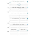 EXA Recharge Exatime 17 Semaine par Page-Recharge Agenda-Exacompta-Papeterie du Dôme