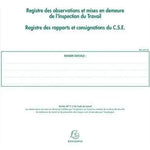 EXA Registre de l'Inspection du Travail 24x32-Registre-Exacompta-Papeterie du Dôme