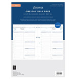 FFX A4 Agenda Business 1Jour/Page 5 Langues avec Heures-Recharge-Filofax-2027-Papeterie du Dôme