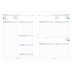 FFX A4 Agenda Business 1Jour/Page 5 Langues avec Heures-Recharge-Filofax-Papeterie du Dôme