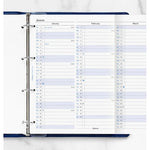 FFX A4 Agenda Planning vertical en Anglais-Recharge Agenda-Filofax-Papeterie du Dôme
