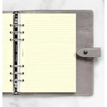 FFX A5 Accessoire Feuilles lignées crème x25-Recharge-Filofax-Papeterie du Dôme