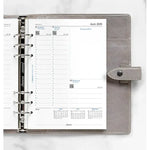 FFX A5 Agenda Août à Juillet Semaine/2 Pages Vertical FR-Recharge-Filofax-Papeterie du Dôme
