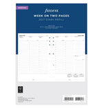 FFX A5 Agenda Business 1 Jour Page GB-Recharge Agenda-Filofax-2027-Papeterie du Dôme