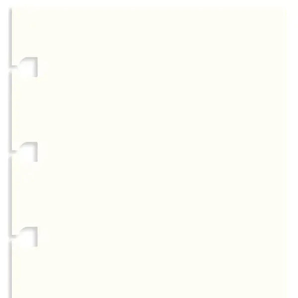 FFX A5 Notebook Recharge Feuilles Unies Blanc-Recharge-Filofax-Papeterie du Dôme