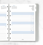 FFX A5 Recharge Notebook Planner Mensuel-Recharge Notebook-Filofax-Papeterie du Dôme