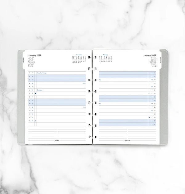 FFX A5 Recharge Notebook Planner Mensuel-Recharge Notebook-Filofax-Papeterie du Dôme