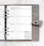 FFX A5 Recharge Semaine/2 Pages Trendy Ultimate Life Companion-Recharge Agenda-Filofax-Papeterie du Dôme