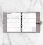 FFX A5 Recharge Semaine/2 Pages Trendy Ultimate Life Companion-Recharge Agenda-Filofax-Papeterie du Dôme