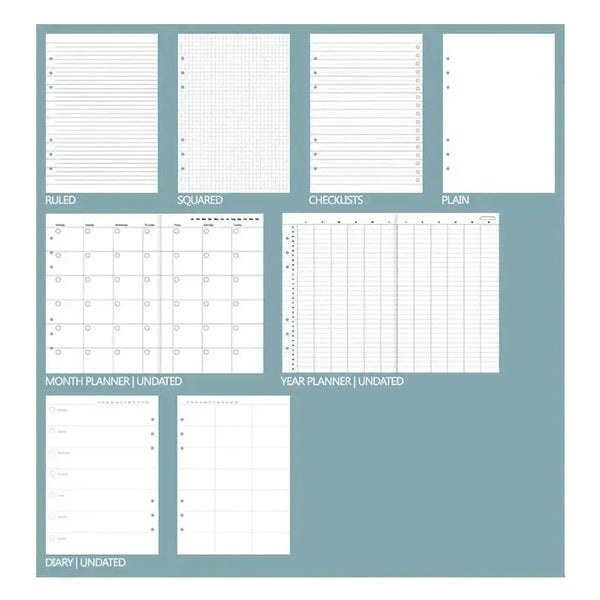 FFX Clipbook Floral A5-Clipbook-Filofax-Papeterie du Dôme