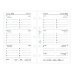FFX Mini Agenda Semaine/2Pages FR-Recharge Agenda-Filofax-Papeterie du Dôme