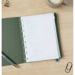 FFX Notebook A5 Enveloppe Zip-Recharge-Filofax-Papeterie du Dôme