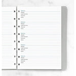 FFX Notebook A5 Mot de Passe-Recharge-Filofax-Papeterie du Dôme