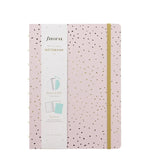 FFX Notebook Confetti A5-Notebook A5-Filofax-Rose Quartz-Papeterie du Dôme