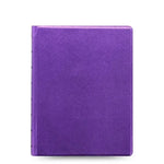 FFX Notebook Saffiano Metallics A5-Notebook A5-Filofax-Violet-Papeterie du Dôme