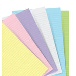 FFX Notebooks Pocket - Feuilles de notes lignées - Assortiment Pastel-Recharge Notebook-Filofax-Papeterie du Dôme