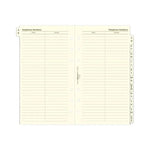 FFX Personal A-Z Slimline Index Creme-Recharge-Filofax-Papeterie du Dôme