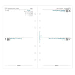 FFX Personal Agenda 2Jours/Page 3 Langues-Recharge-Filofax-Papeterie du Dôme