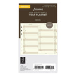 FFX Personal Agenda Planning vertical Anglais crème-Recharge Agenda-Filofax-2027-Papeterie du Dôme