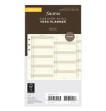 FFX Personal Agenda Planning vertical Anglais crème-Recharge Agenda-Filofax-2028-Papeterie du Dôme
