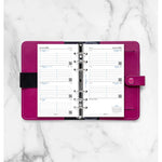 FFX Personal Agenda Semaine/2 Pages Horizontal avec Heures FR-Recharge-Filofax-Papeterie du Dôme