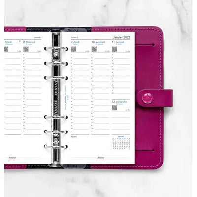 FFX Personal Agenda Semaine/2 Pages Vertical FR-Recharge-Filofax-Papeterie du Dôme