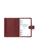FFX Personal Organiseur Norfolk Anneaux Standard-Organiseur Personal-Filofax-Cassis-Papeterie du Dôme