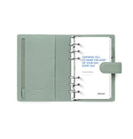 FFX Personal Organiseur Norfolk Anneaux Standard-Organiseur Personal-Filofax-Sauge-Papeterie du Dôme