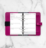 FFX Personal Recharge Semaine/2 Pages Trendy Ultimate Life Companion-Recharge Agenda-Filofax-Papeterie du Dôme
