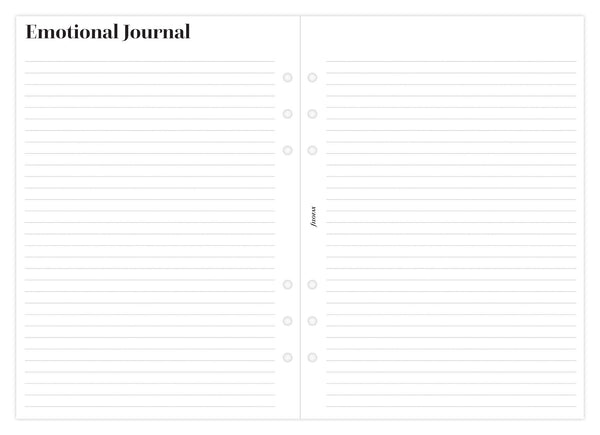 FFX Personal Recharge Semaine/2 Pages Trendy Ultimate Life Companion-Recharge Agenda-Filofax-Papeterie du Dôme