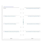 FFX Personal Semaine/2 Pages Horizontal 5 Langues Non Daté-Recharge-Filofax-Papeterie du Dôme