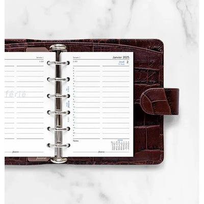 FFX Pocket Agenda 1 jour/page-Recharge-Filofax-Papeterie du Dôme
