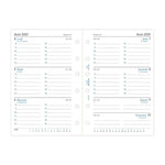 FFX Pocket Agenda Semaine sur Deux Pages Académique-Recharge-Filofax-Papeterie du Dôme
