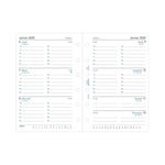 FFX Pocket Agenda Semaine/2Pages FR-Recharge-Filofax-Papeterie du Dôme