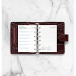 FFX Pocket Agenda semaine/1page + Notes 4 langues sans heures-Recharge Agenda-Filofax-Papeterie du Dôme