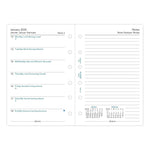 FFX Pocket Agenda semaine/1page + Notes 4 langues sans heures-Recharge Agenda-Filofax-Papeterie du Dôme