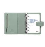 FFX Pocket Organiseur Norfolk Anneaux Standard-Organiseur Pocket-Filofax-Sauge-Papeterie du Dôme