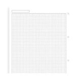 FFX Recharge A4 Feuilles Quadrillées-Recharge-Filofax-Papeterie du Dôme