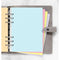 FFX Recharge A5 Feuilles Lignées Classique Assorties