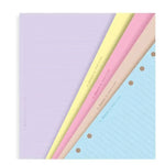 FFX Recharge A5 Feuilles Lignées Classique Assorties-Recharge-Filofax-Papeterie du Dôme