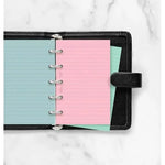 FFX Recharge Mini Feuilles Lignées Assorties Pastel-Recharge-Filofax-Papeterie du Dôme