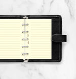 FFX Recharge Mini Feuilles Lignées Crème-Recharge-Filofax-Papeterie du Dôme