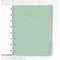 FFX Refill Notebook A5 Index Pastel Colors