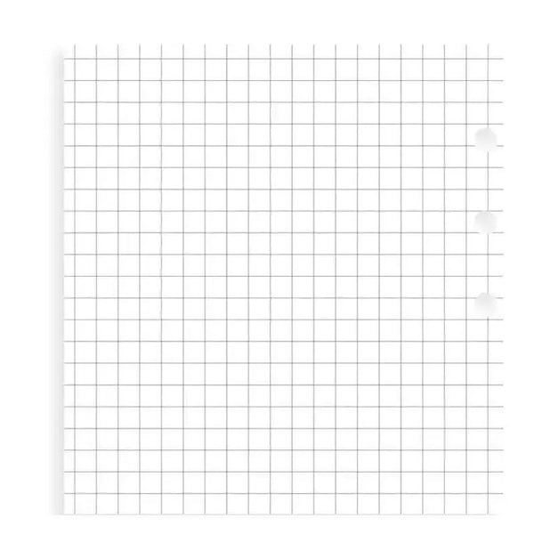 FFX Recharge Personal Feuilles Quadrillées Blanches-Recharge-Filofax-Papeterie du Dôme