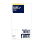 FFX Recharge Personal Feuilles Unies Blanches x100-Recharge-Filofax-Papeterie du Dôme